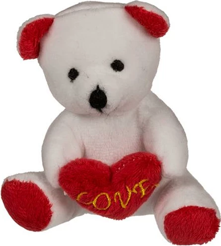 Filxhan qeramike OUT OF THE BLUE me arush, Ø8x10cm, Bardhë