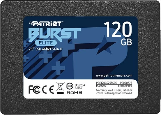 SSD Patriot Burst Elite 120GB, 2.5", SATA III, i zi