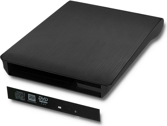 Kasë e jashtme Qoltec 51867 për CD/DVD SATA 12.7mm, USB 3.0, e zezë