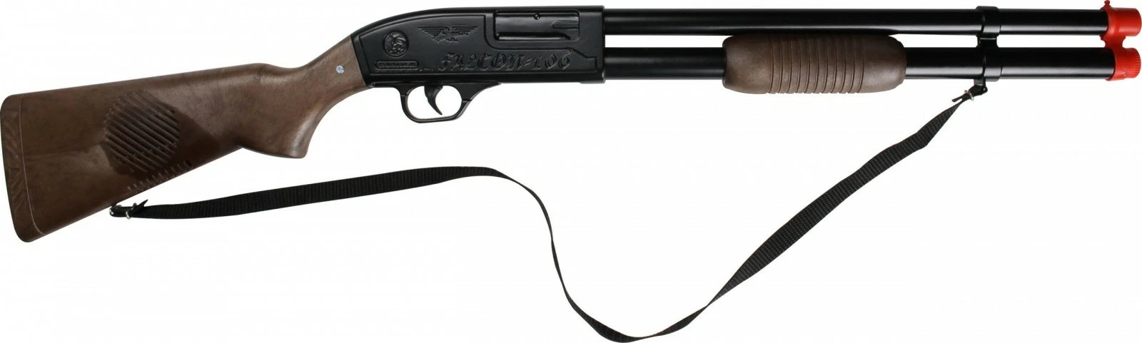Shotgun lodër Pulio Gonher Metal Police, metal, 79 cm, zi/kafe