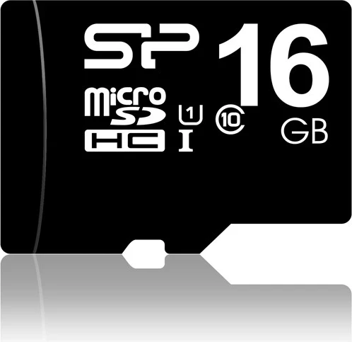 Memory Card, Silicon Power,16 GB, MicroSDHC UHS-I Class 10