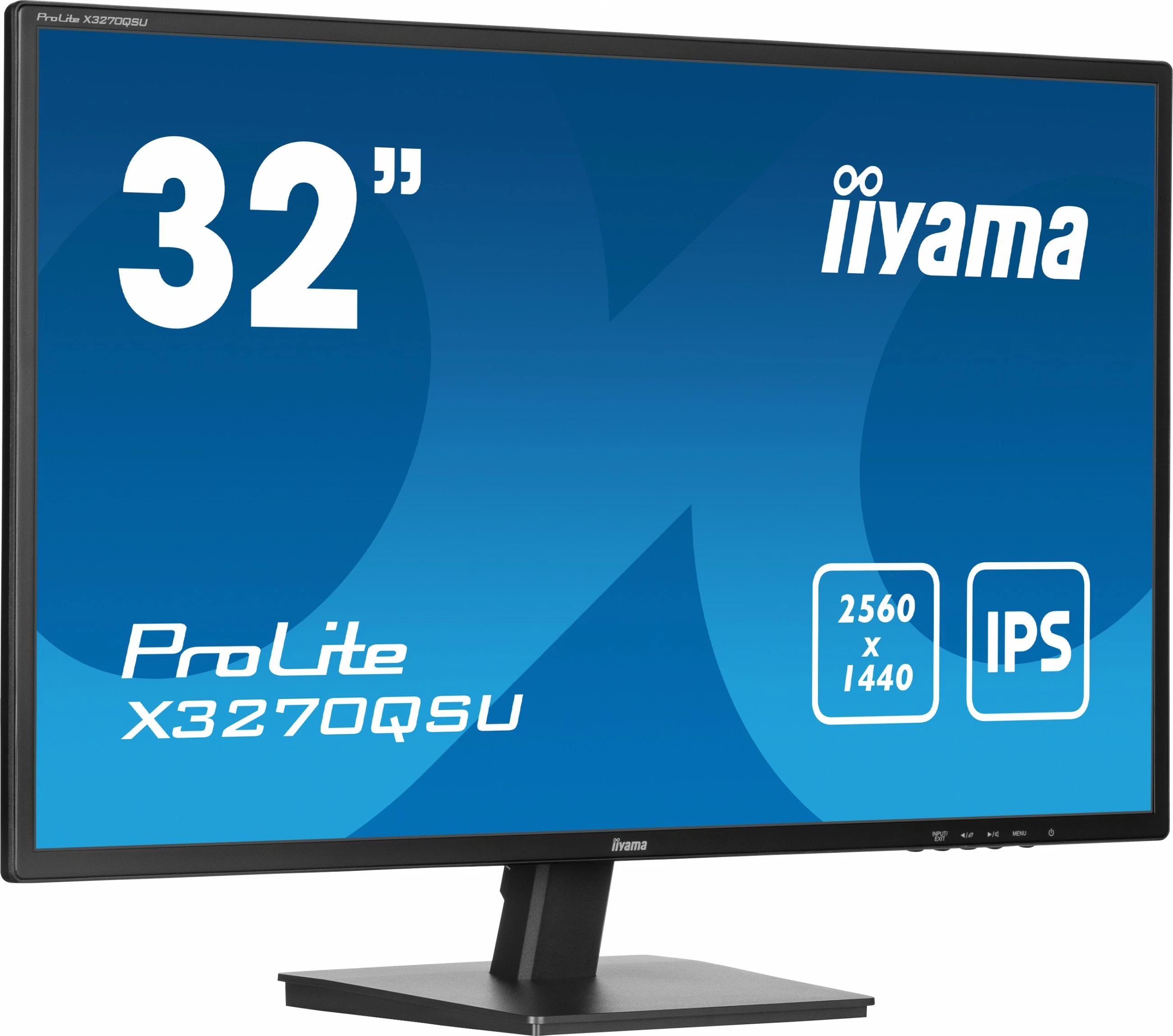 Monitor iiyama ProLite X3270QSU-B1, 32", 2560 x 1440, LED, i zi