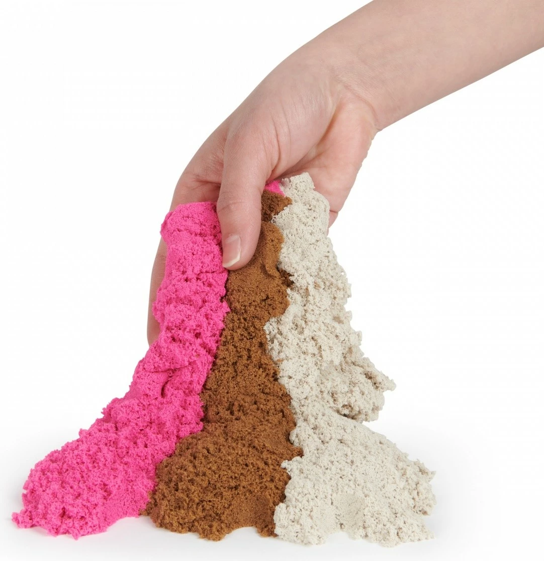 Set rërë kinetike Spin Master Kinetic Sand Ice Cream Tub, 113g, shumëngjyrëshe