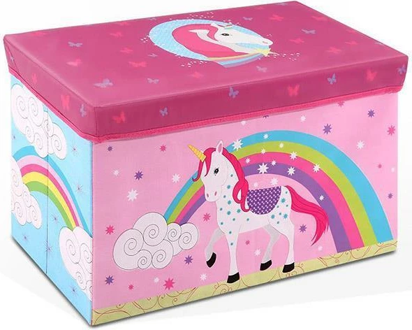 Kuti ruajtëse pëlhure NEXT 35126-05, Unicorn, H35x60x30cm