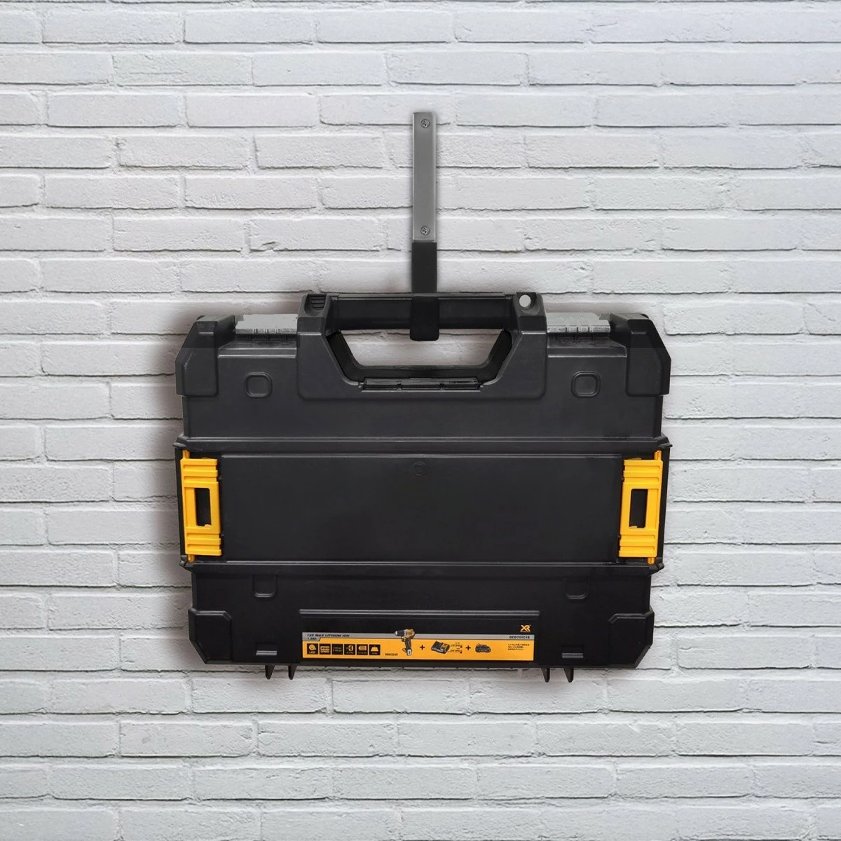 Mbajtëse muri Maclean MC-480, çelik, ngjyrë e zezë, max 10kg