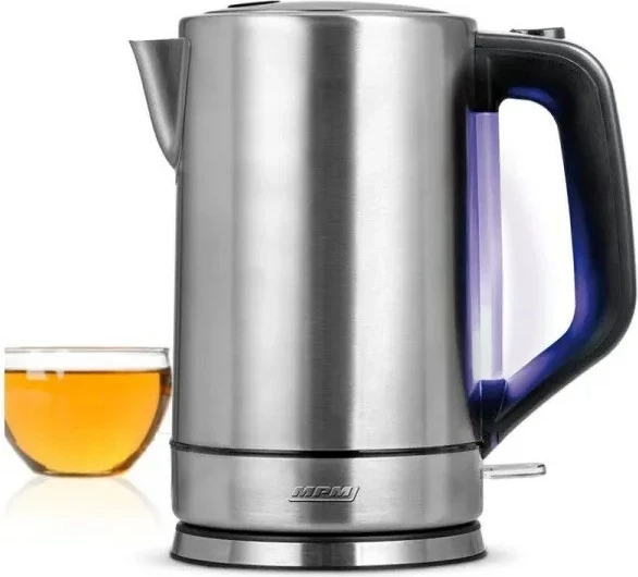 Ibrik elektrik MPM MCZ-121M, 1.7 L, 2200 W, Çelik inox