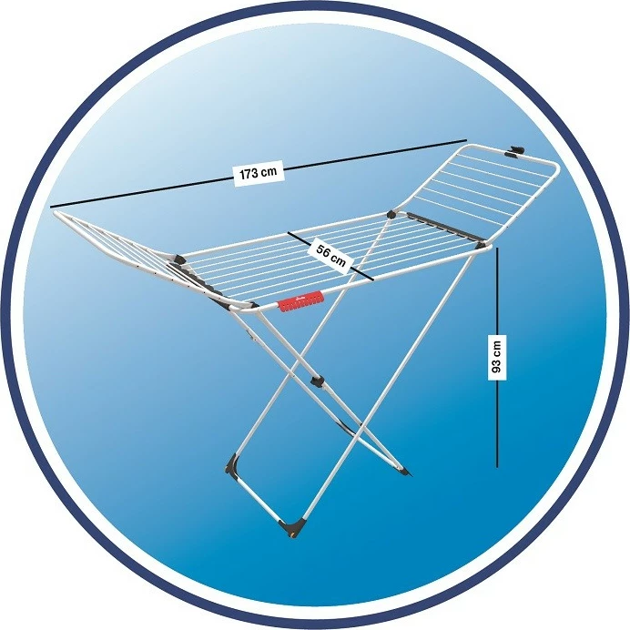 Tharëse rrobash Vileda Extra 157215, e zezë/e bardhë