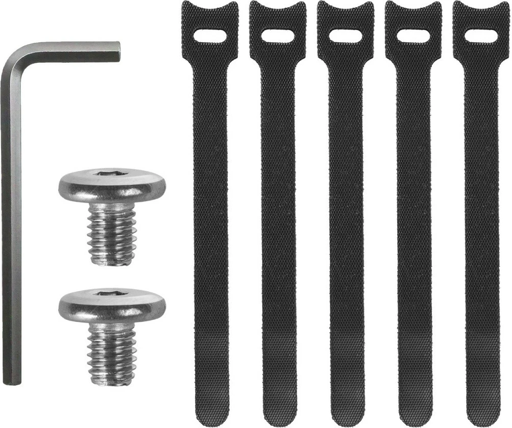 Organizues kabllosh nën tavolinë, Maclean MC-105W, 40 cm, ngarkesë 5 kg, montim me kapëse, i bardhë