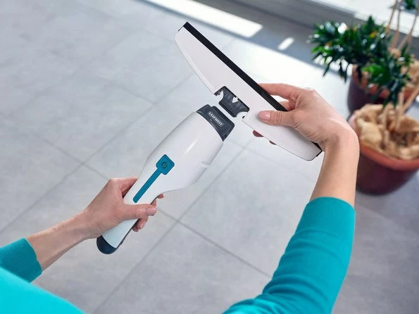 Pastrues elektrik për dritare Leifheit 51030, i bardhë