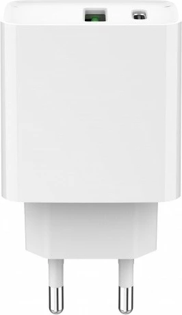 Karikues muri Gembird TA-UC-PDQC20-01-W, 20W, 2 porta USB, Bardhë