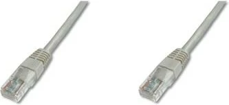 Kabëll rrjeti Digitus Cat5e 3m, RJ-45, gri