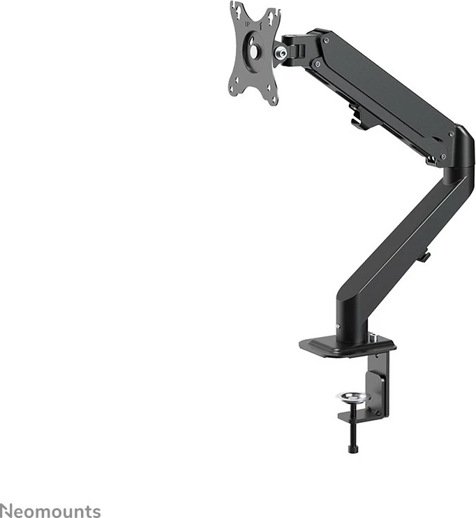 Krah monitori Neomounts DS70-700BL1, gas spring, 17-27 inç, clamp, i zi