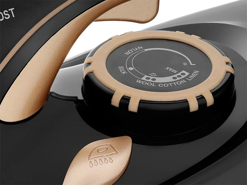 Hekur me avull Lafe VaporMax, 3000W, pllakë qeramike, zi-ari