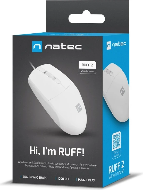 Maus NATEC NMY-1988, USB Type-A Optik