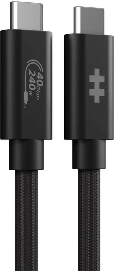 Kabllo USB-C Targus HyperDrive USB4 Performance 1.2m, 240W, 40Gbps, e zezë