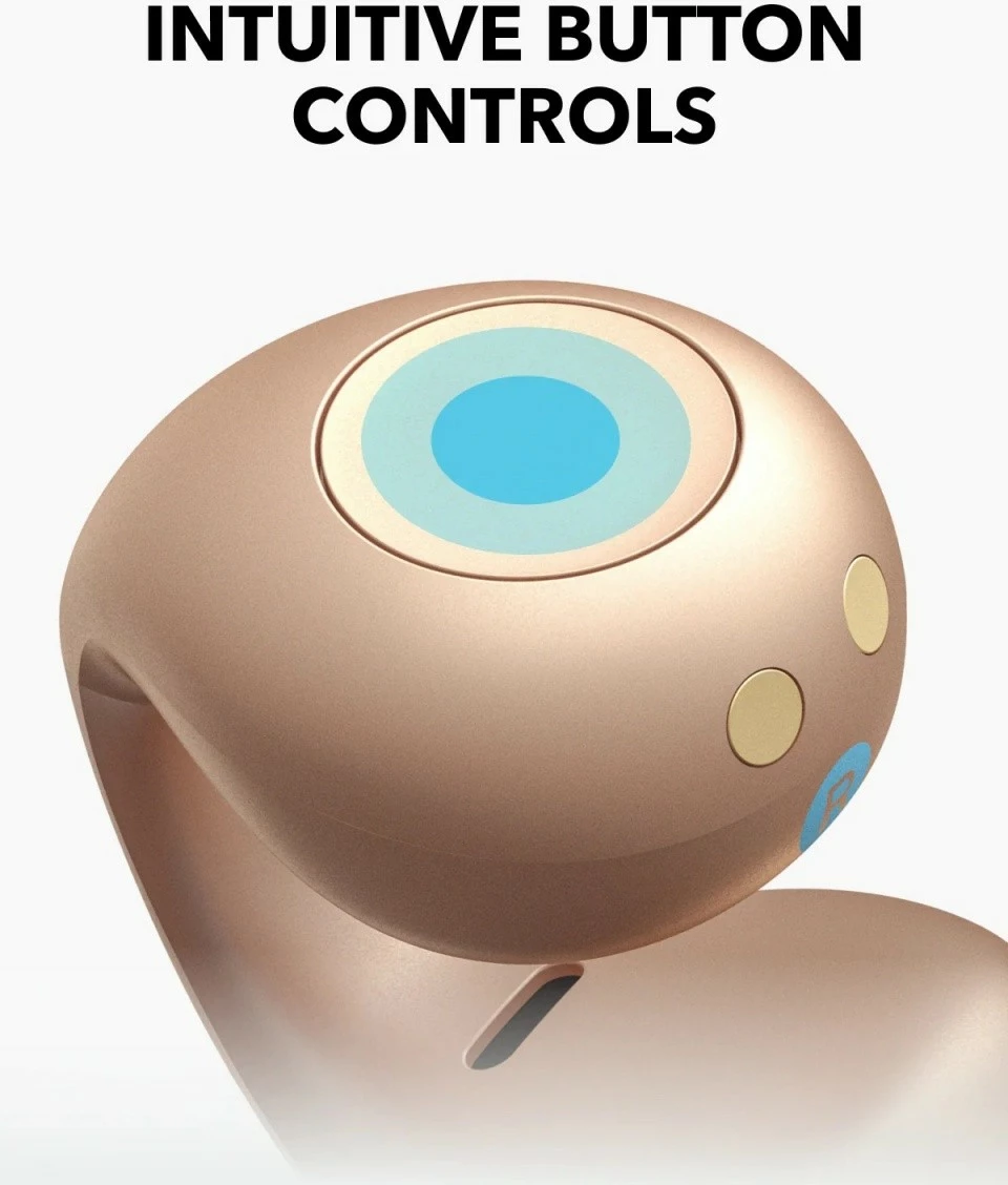 Kufje wireless Anker Soundcore C40i, Bluetooth, Gold