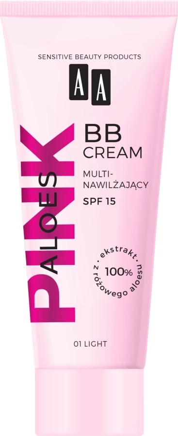 BB Cream AA Aloes Pink Multi-Hydrating 01 Light 30ml