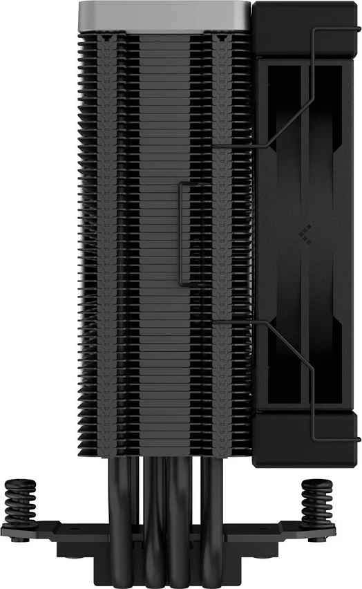 Ftohës ajri procesori DEEPCOOL AK400 ZERO DARK, 12 cm, i zi