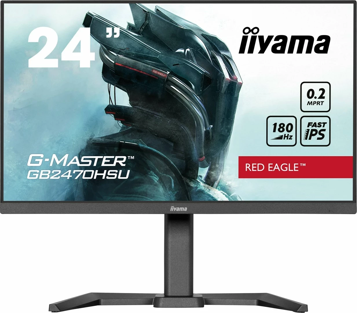 Monitor iiyama G-MASTER GB2470HSU-B6, 23.8", Full HD, LCD, 180 Hz, i zi