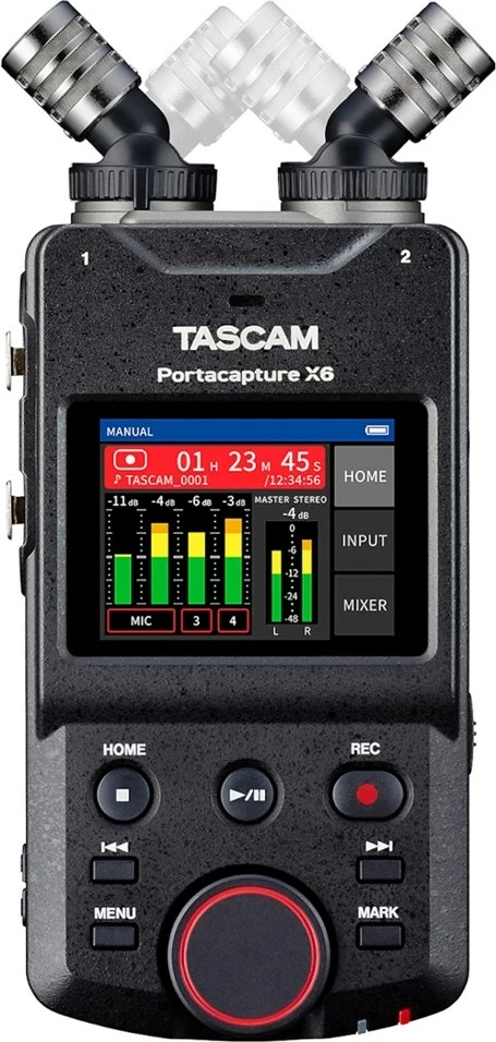 Regjistrues portativ Tascam Portacapture X6, i zi
