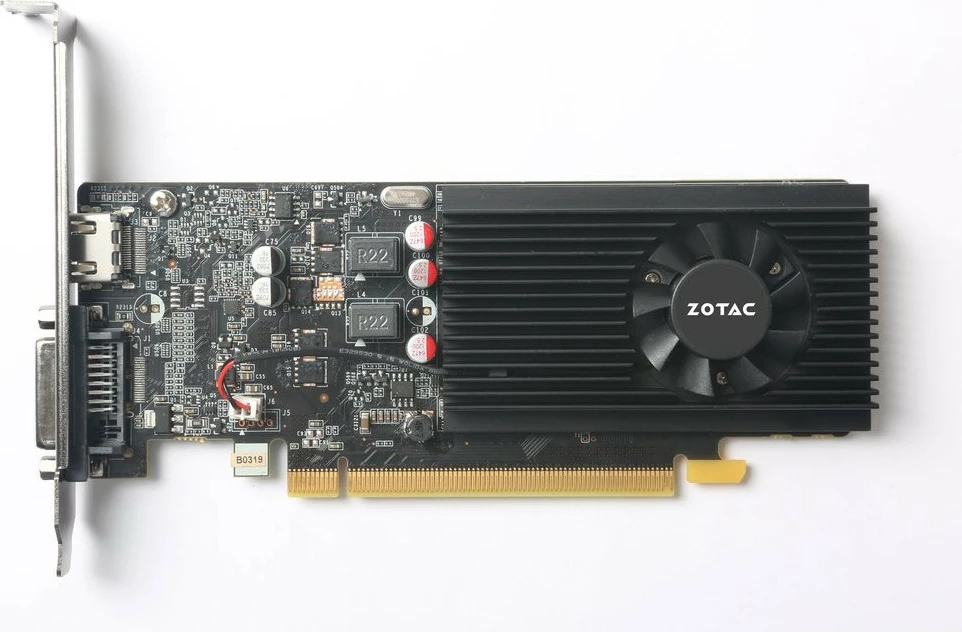 Kartelë grafike Zotac GeForce GT 1030 2GB GDDR5, Low Profile, e zezë