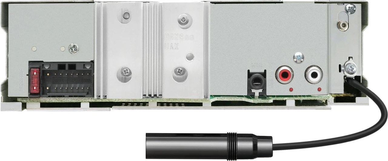 Radio makine JVC KD-X282DBT, Bluetooth, USB, i zi