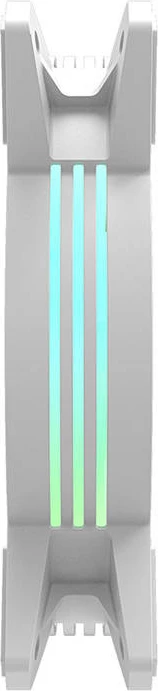 Set ventilatorësh kompjuteri Darkflash C6 3in1, 120x120 mm, ARGB, i bardhë