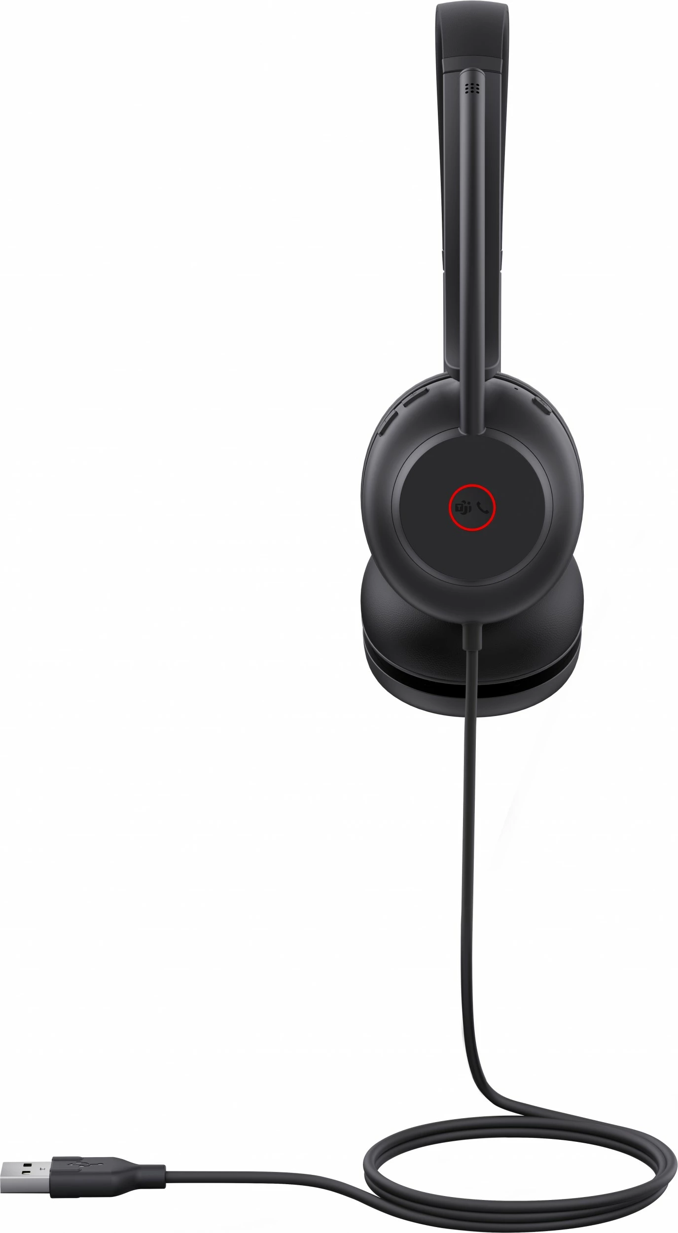 Kufje Yealink UH35 Dual Teams USB-A, me kabllo, për zyrë/qendër thirrjesh, 20 - 20000 Hz, 139.5 g, të zeza