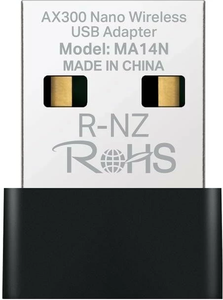 Adapter Wi-Fi Mercusys MA14N AX300 Nano, USB, Wi-Fi 6