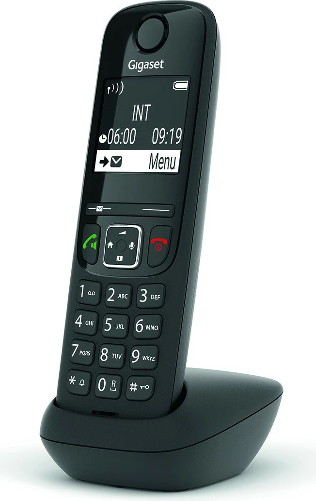 Telefon pa kabllo Gigaset AS690HX, 150 kontakte, Speakerphone, Caller ID, i zi