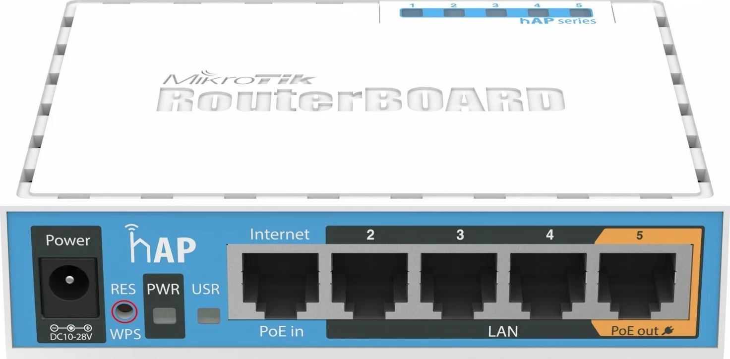Router MikroTik RB951UI-2ND, Wi-Fi 802.11b/g/n, 2.4 GHz, i zi