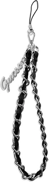 Rrip telefoni Guess Chain Metal Logo Charm, i zi