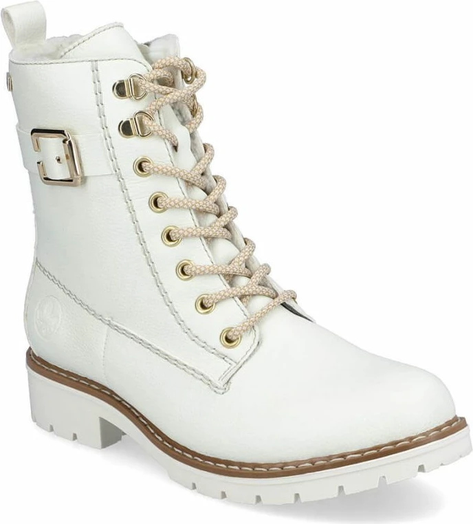 Këpucë femra Rieker, të bardha