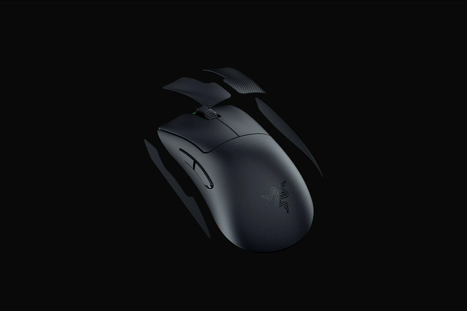 Maus Razer DeathAdder V3 Pro, Djathtas, Optik, RF Wireless + USB Type-C, 30000 DPI, Zi