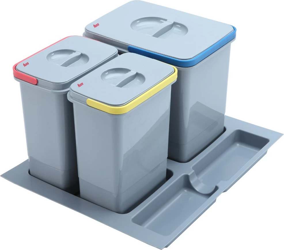 Set koshash TEKA ECO EASY 60, 22L, 3 copë, Gri