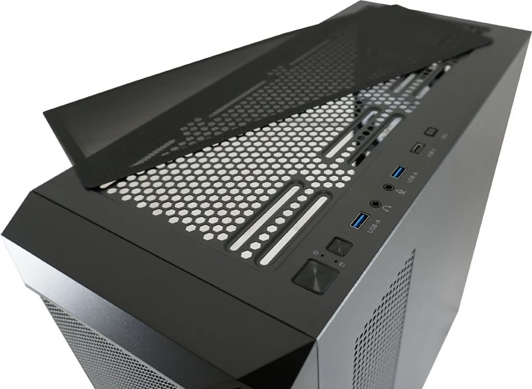 Kasë LC-Power Gaming 804B, Midi Tower, ATX, micro ATX, Mini-ITX, e zezë