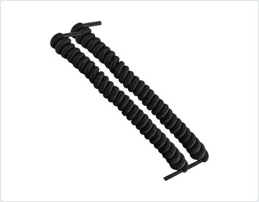 Lidhëse elastike spirale për këpucë SUNDO 25531, 130 mm, Zezë