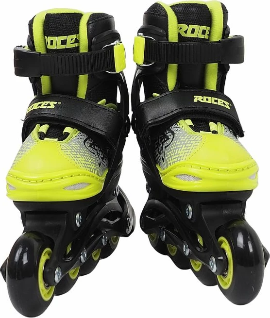 Rollera për fëmijë Roces, të zeza dhe të gjelbra