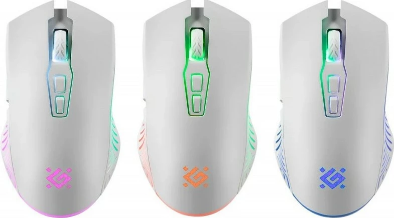 Maus wireless Defender PANDORA RF, 3200 DPI, 7 butona, i bardhë