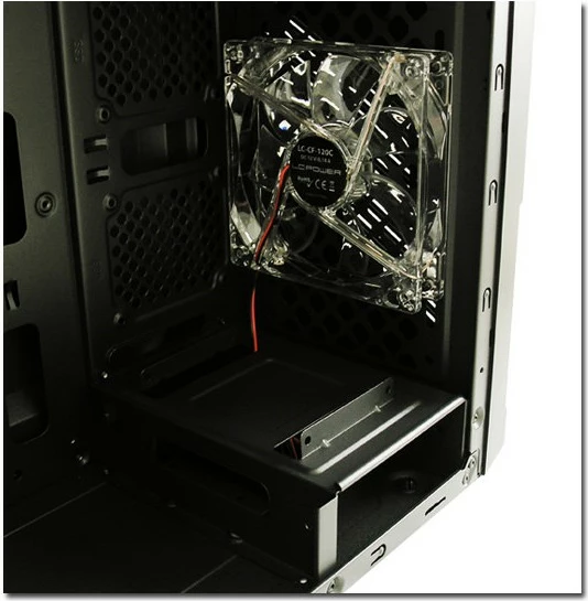 Kasë LC-Power 7037B, Midi Tower, ATX, micro ATX, Mini-ITX, e zezë