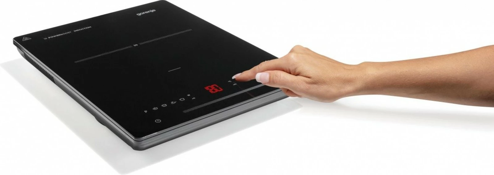 Sobë induksioni Gorenje ICY2000SP, 1 zonë, 2000W, E zezë