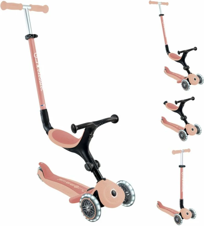 Skuter për fëmijë Globber, portokalli dhe rozë