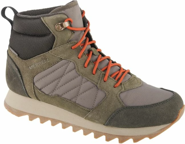 Atlete për meshkuj Merrell, Alpine Sneaker Mid Plr Wp 2, të gjelbërta