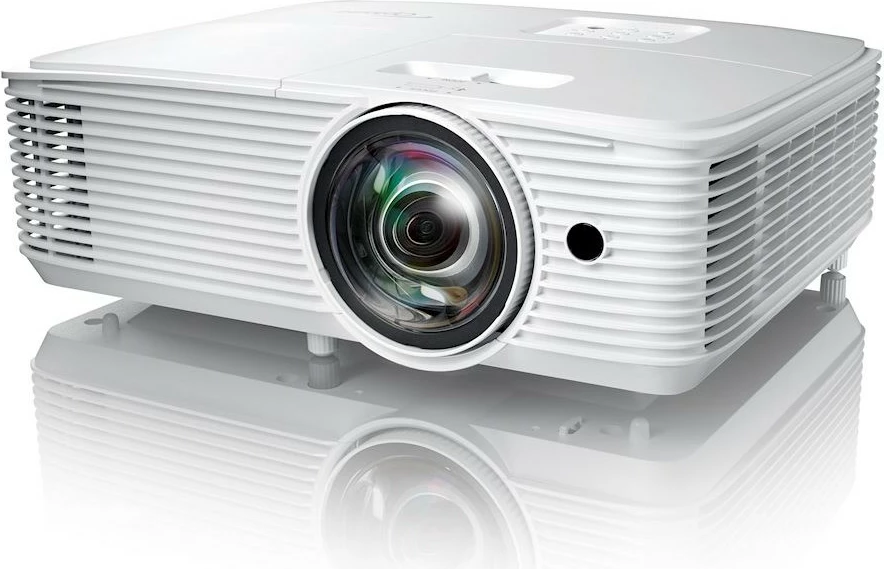 Projektor Optoma H117ST, DLP, 1280x800, 3800 lumen, 3D, i bardhë
