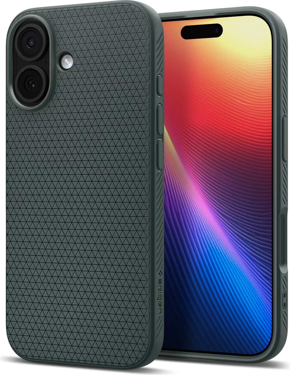 Mbështjellës Spigen Liquid Air për iPhone 17, e gjelbër