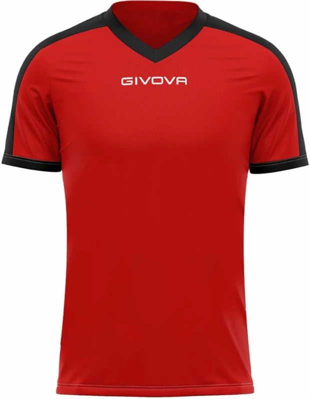 Maicë për meshkuj Givova, e zezë dhe e kuqe