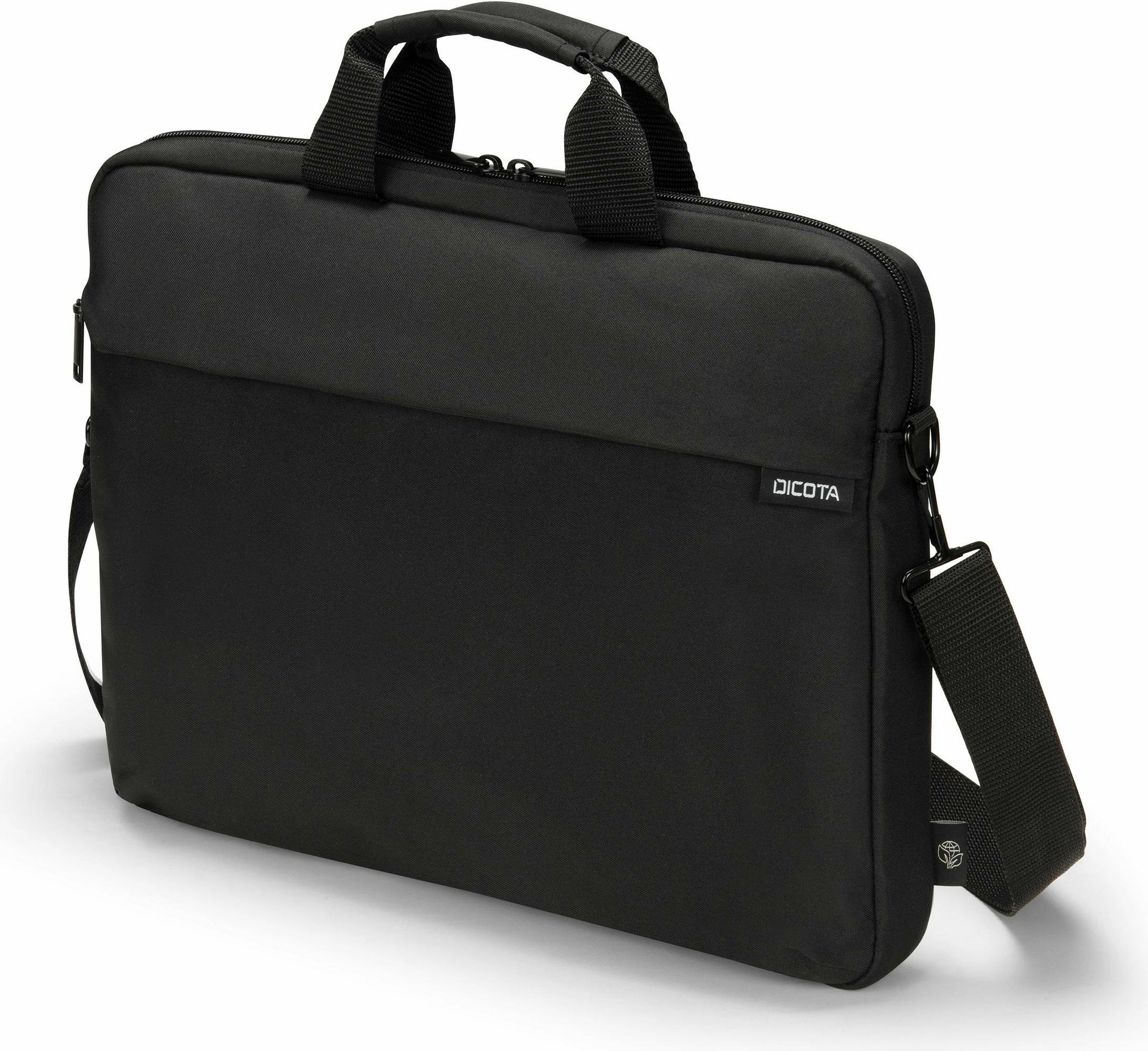 Çantë laptopi DICOTA D32091-RPET, 14.1 inç, rrip supi, e zezë