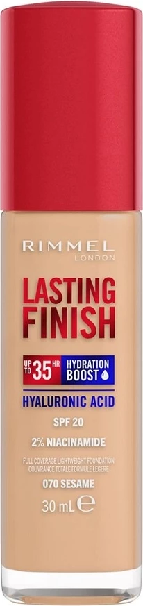 Fondatinë për femra Rimmel Lasting Finish 35H 070 Sesame 30ml