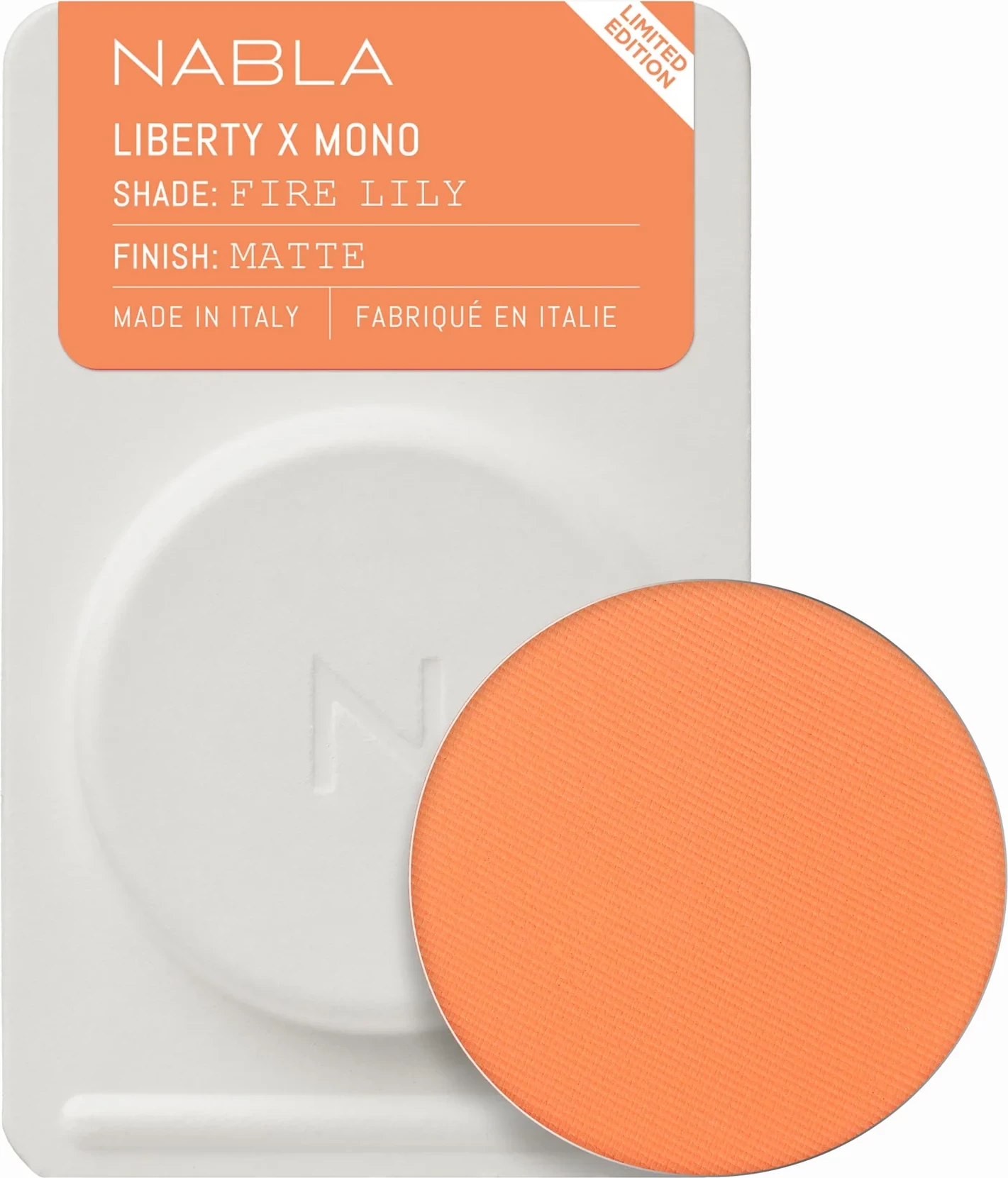 Hije për sy Nabla Liberty X Mono – Shade: Fire Lily