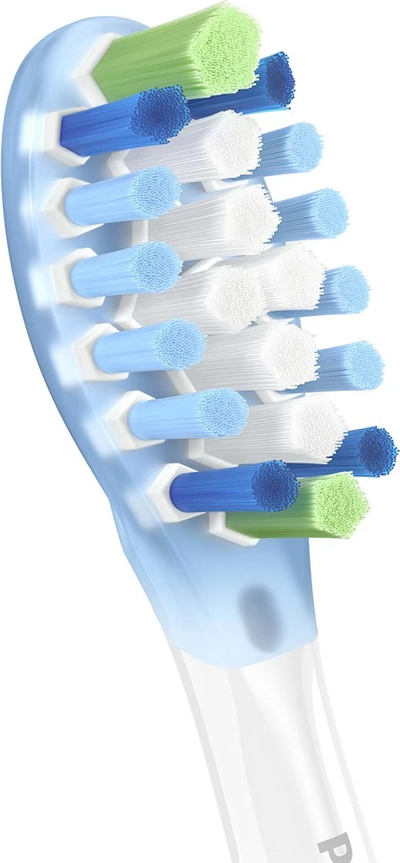 Koka zëvendësuese për furçë dhëmbësh Philips Premium Plaque Defence HX9042/87, 2 copë, Bardhë